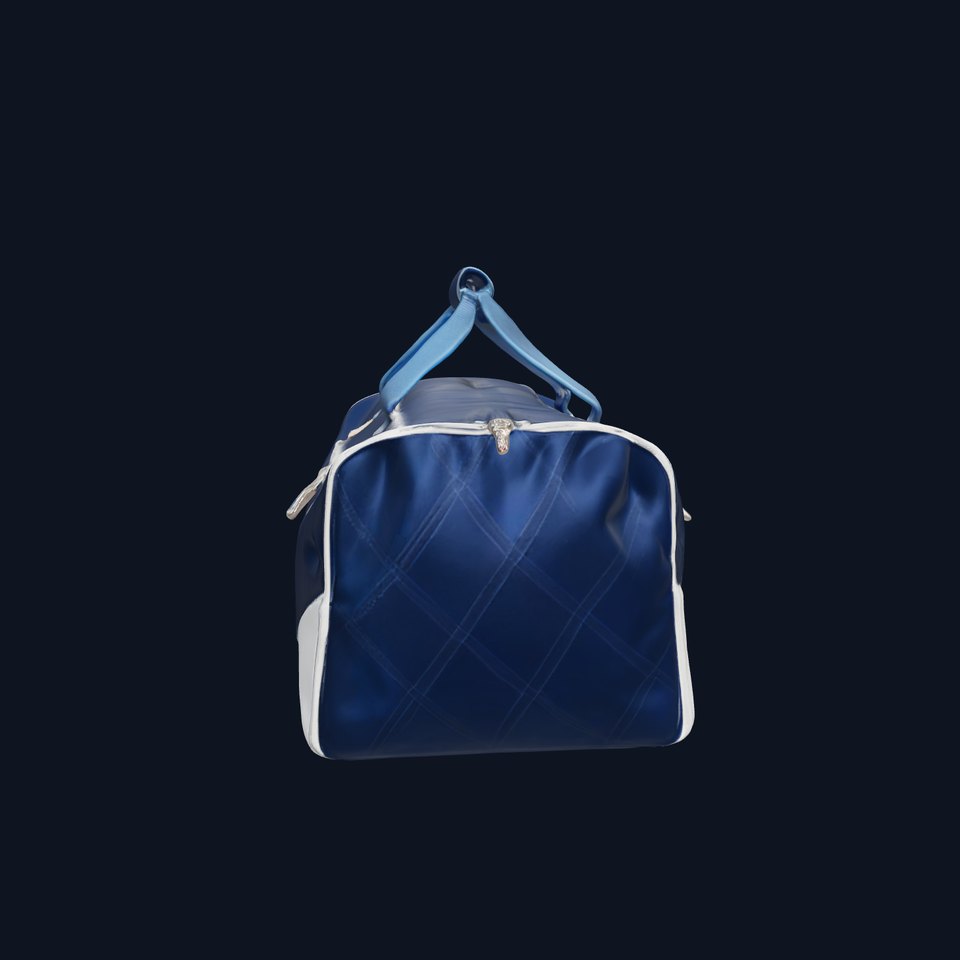Stylish Sports Duffel Bag D Model Pack